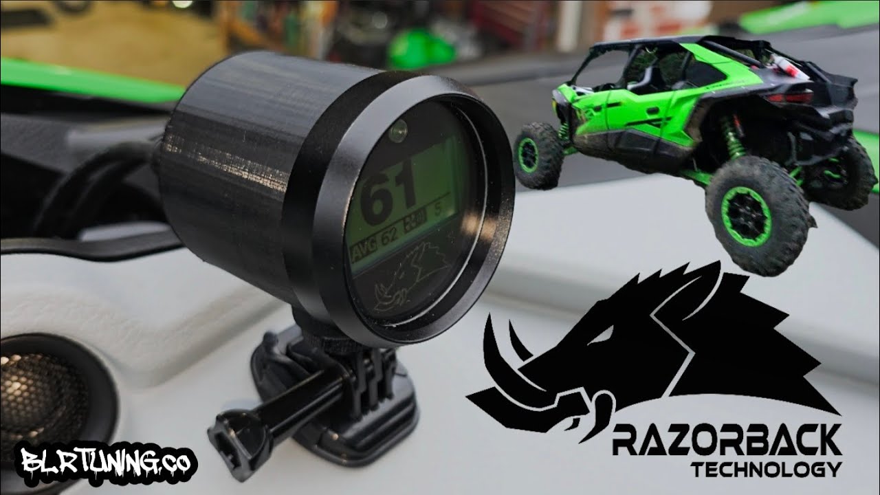 Установка датчика температуры вариатора RAZORBACK 3.2 TERYX H2