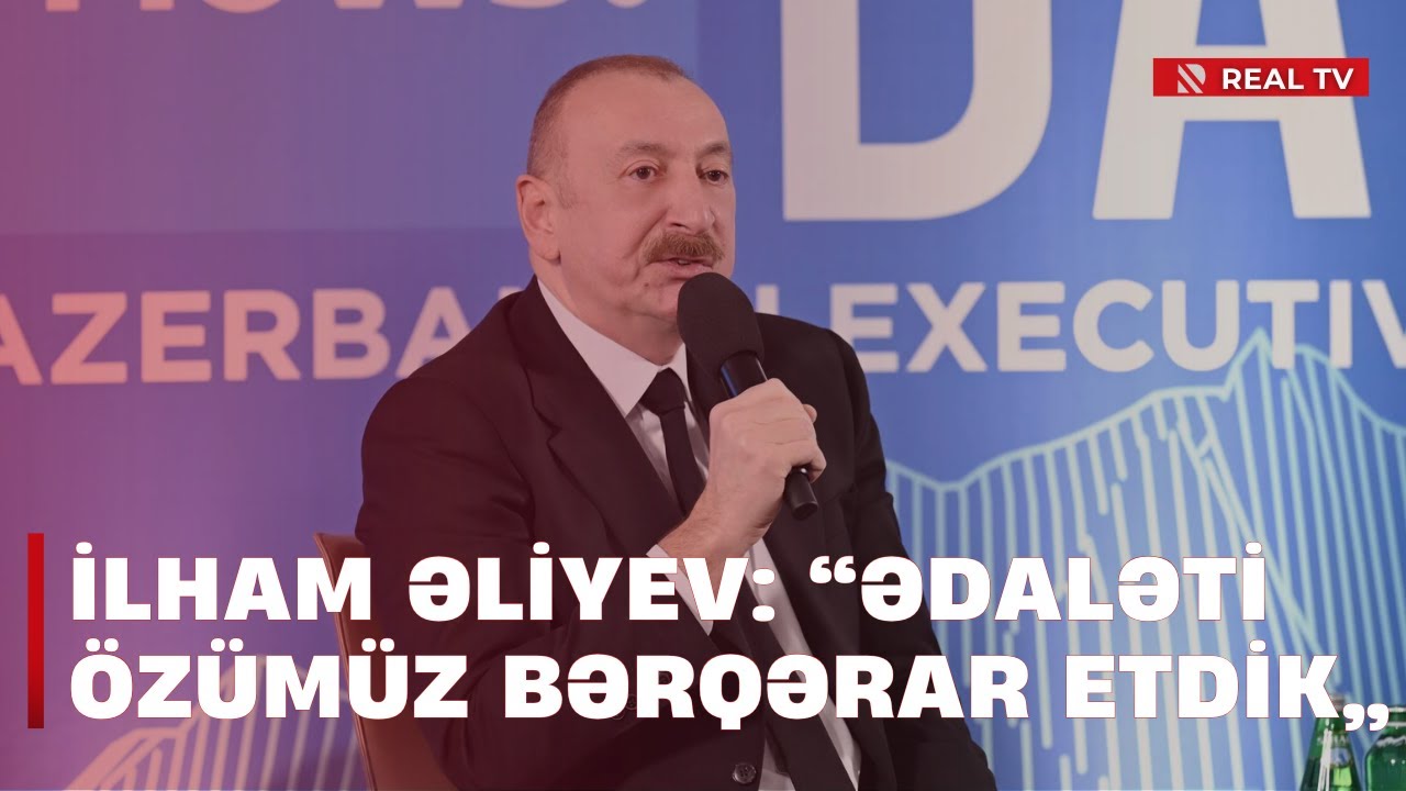 Prezident İlham Əliyev: 