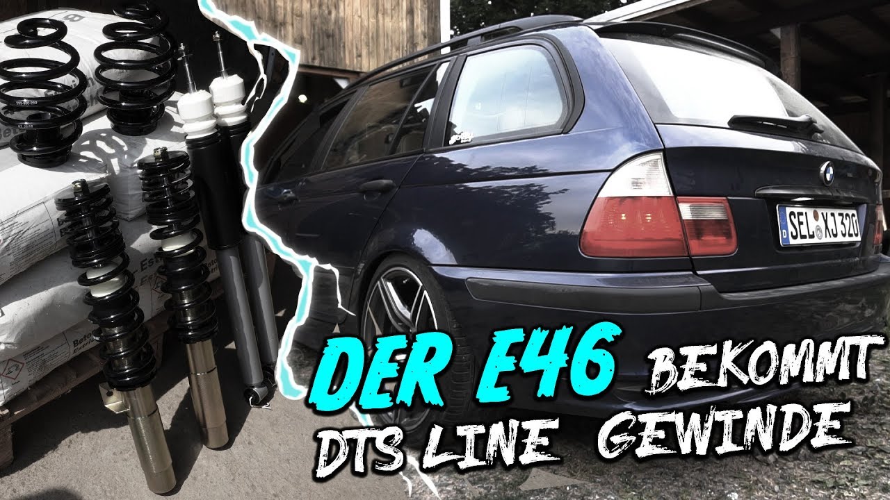 BMW E46 | DTS Line | Gewindefahrwerk Einbauen