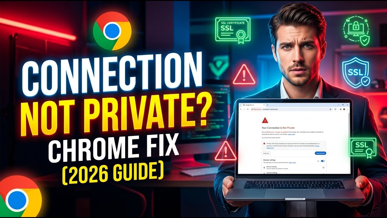 How to Fix your Connection is not Private error on Google Chrome [2026 Full Guide]