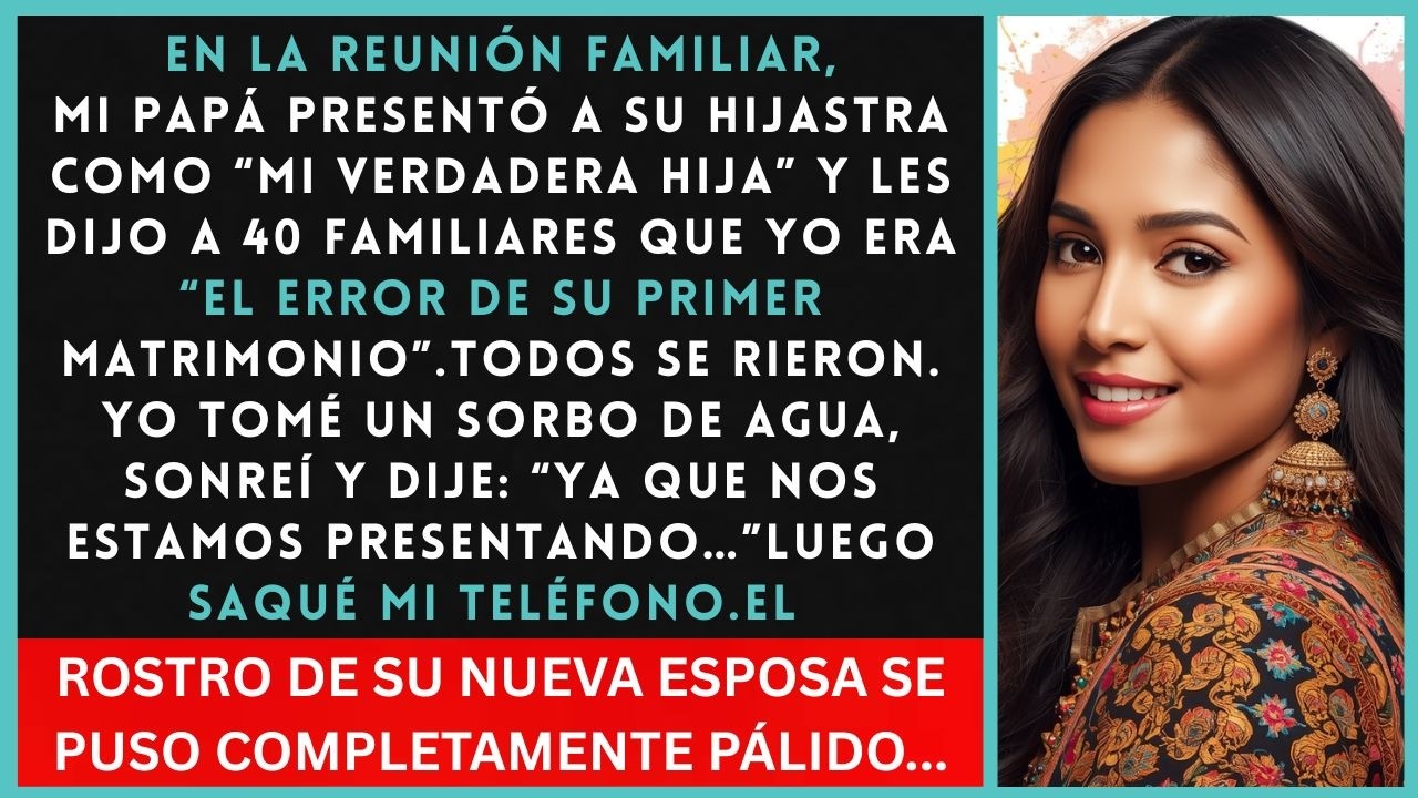 Eres mi error”, me dijo mi papá frente a 40 familiares…hasta que les mostré los mensajes de...