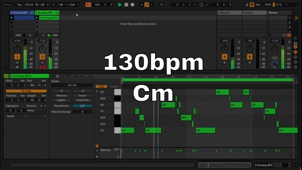 Acid Techno | Ableton Live | Workflow & Live Act | 280622