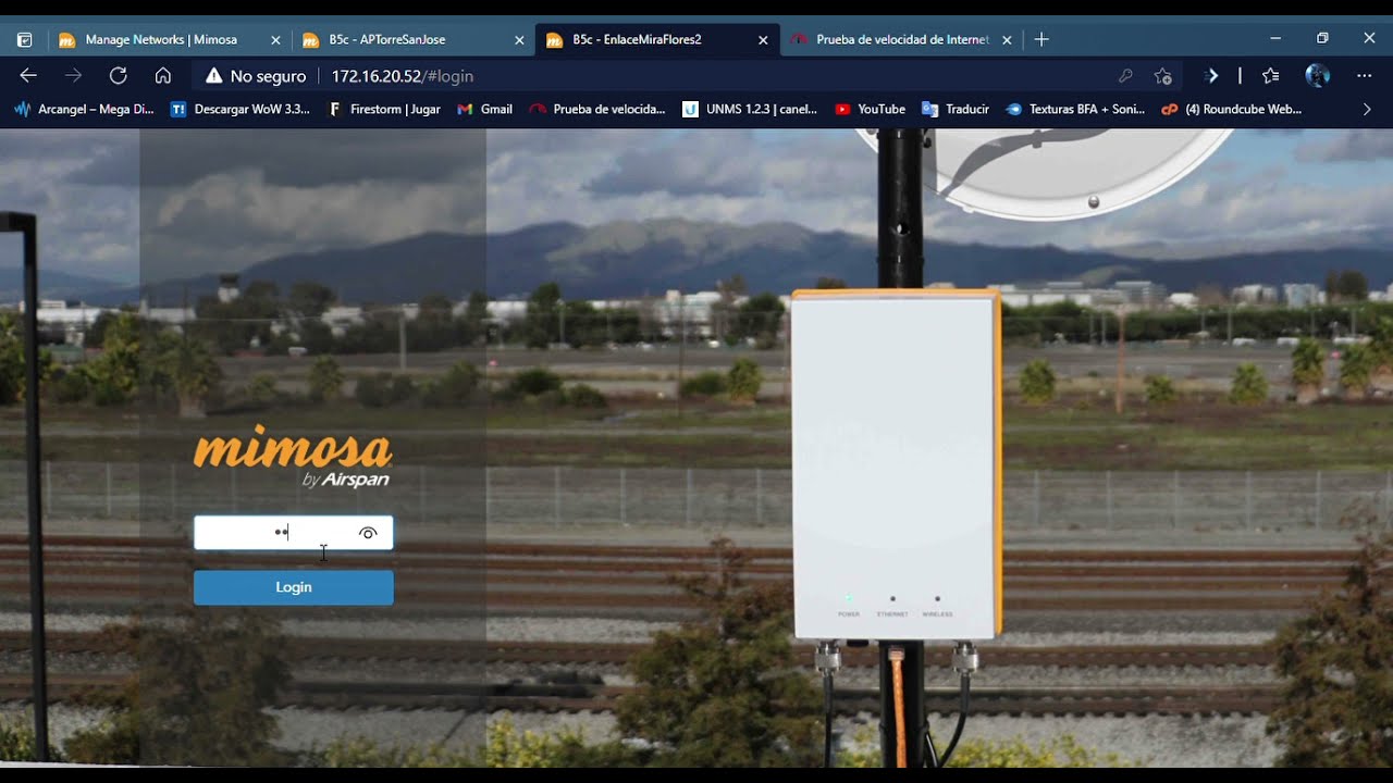 Enlace de 38 Km pasando 700 megas | NetPoint - Mimosa