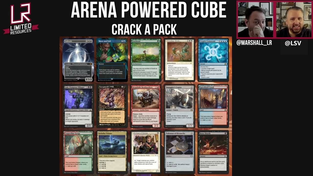 Limited Resources 828 &ndash; Arena Powered Cube Data is Here (and It&rsquo;s shocking) Plus Common Cube Combos!