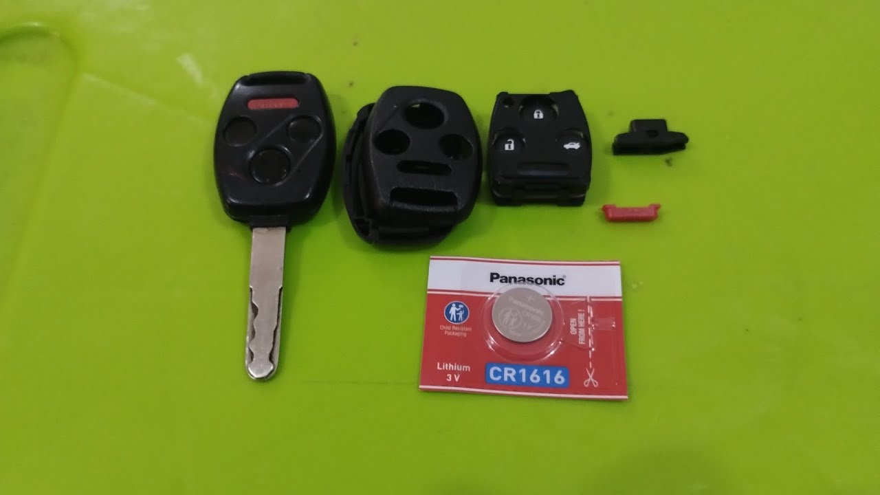 Cambio de Carcasa y Bateria de Llave Honda Civic (06-11)