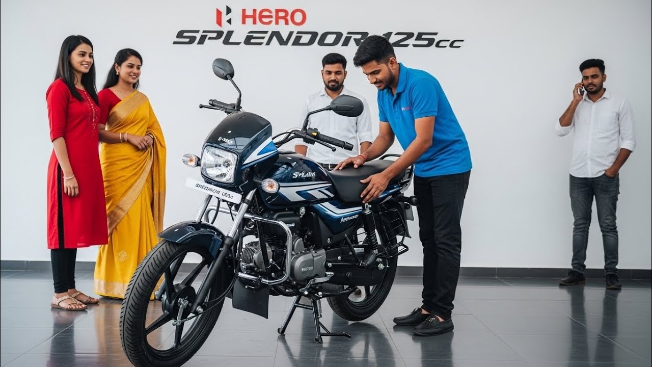 New 2025 Hero Splendor 125cc finally Launched.!!!
