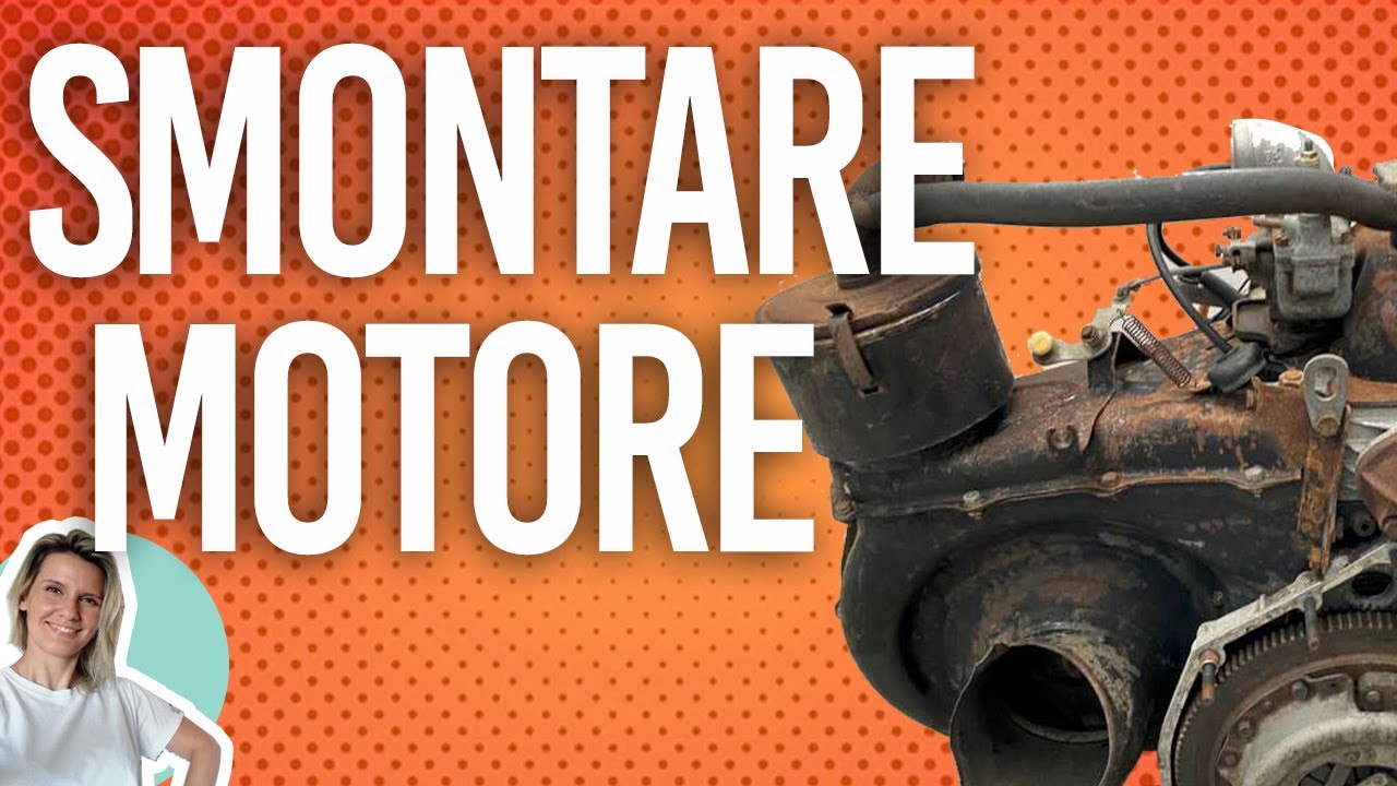Smontare il motore della fiat 500 || Restauro Fiat 500
