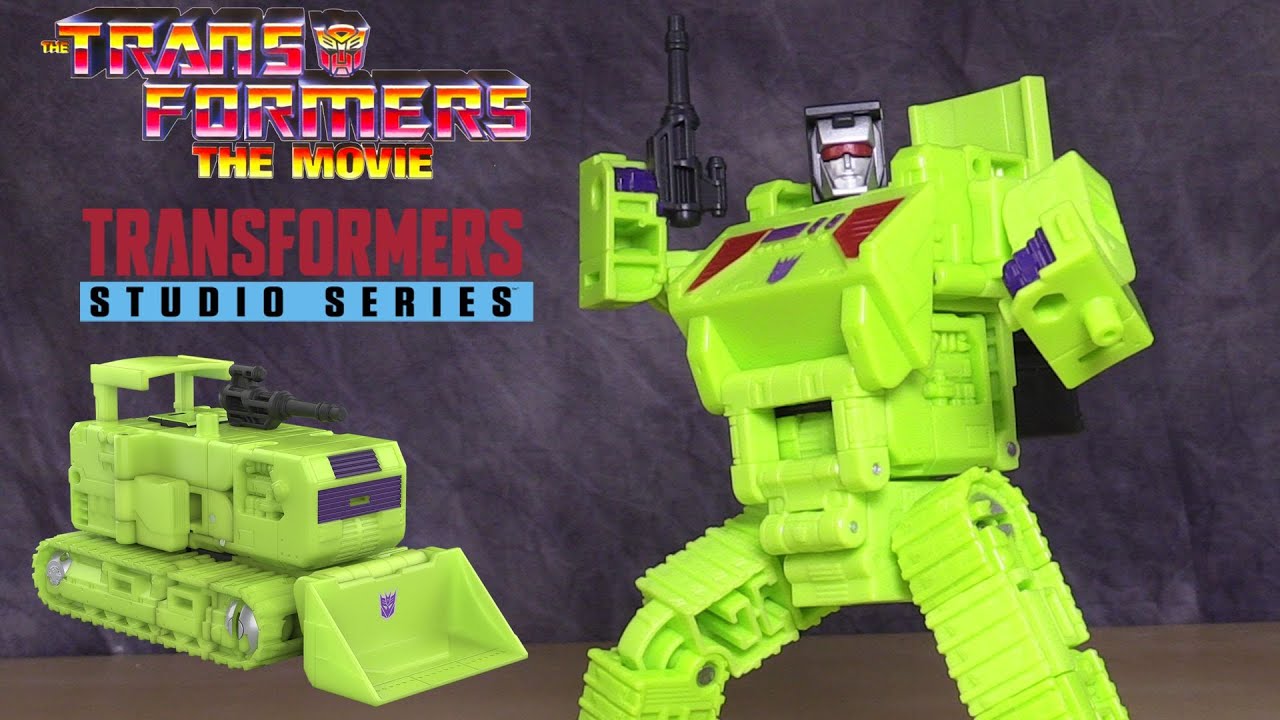 Bonecrusher | Transformers Studio Series '86 | #transformers #studioseries86 #bulldozer