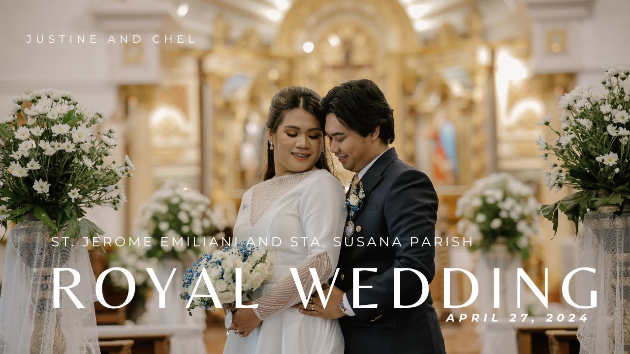 Justine & Chel's Royal Wedding | St. Jerome Emiliani Parish Church, Alabang | On-site Photos
