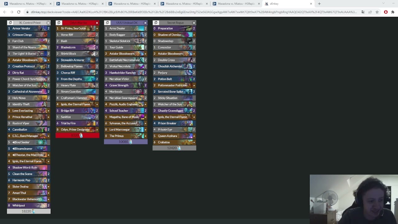 [HS Standard FR] Louvard Infinity Review - Maxadona vs Miatou
