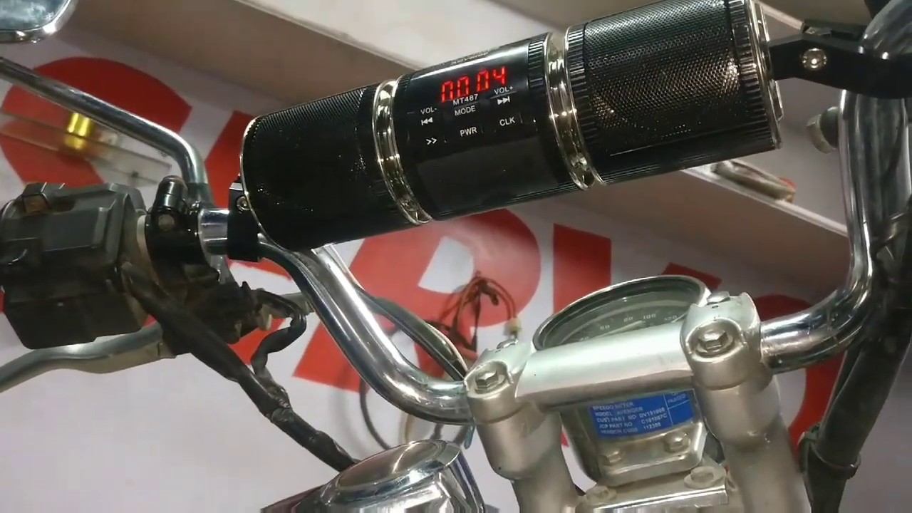 Bluetooth Music System in Motorcycles