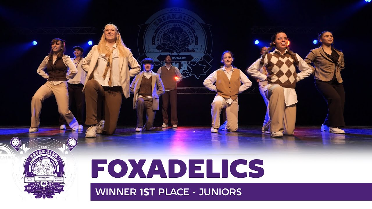 FOXADELICS (1st Place) | Break A Leg 2023 | Meervaart | Crew Competition |  Juniors