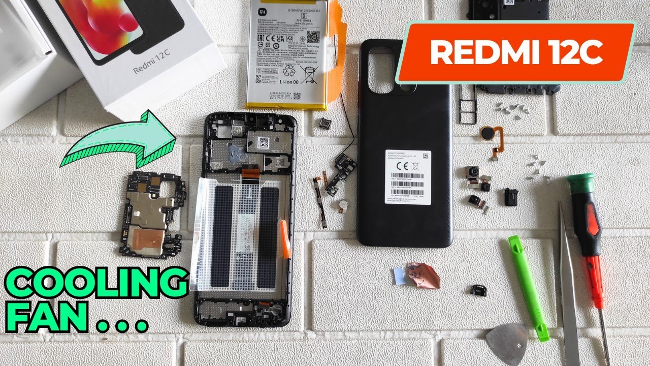 Xiaomi Redmi 12C Unboxing And Teardown / Disassembly | How To Open Redmi Note 9 | All Internal Parts