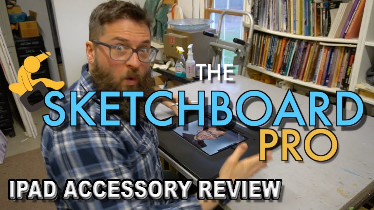 SKETCHBOARD PRO for iPad REVIEW.  You need this!
