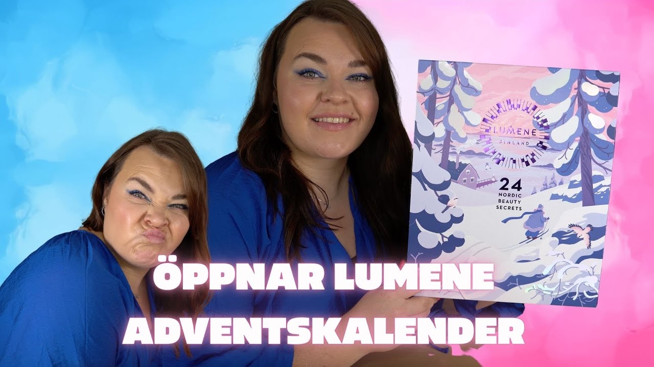 ÖPPNAR LUMENE ADVENTSKALENDER 2025