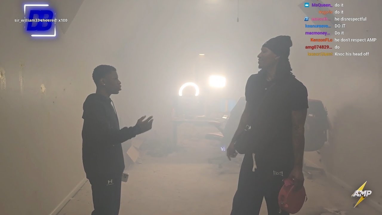 Rakai vs Duke Dennis EPIC ROOM DESTROYING WAR!
