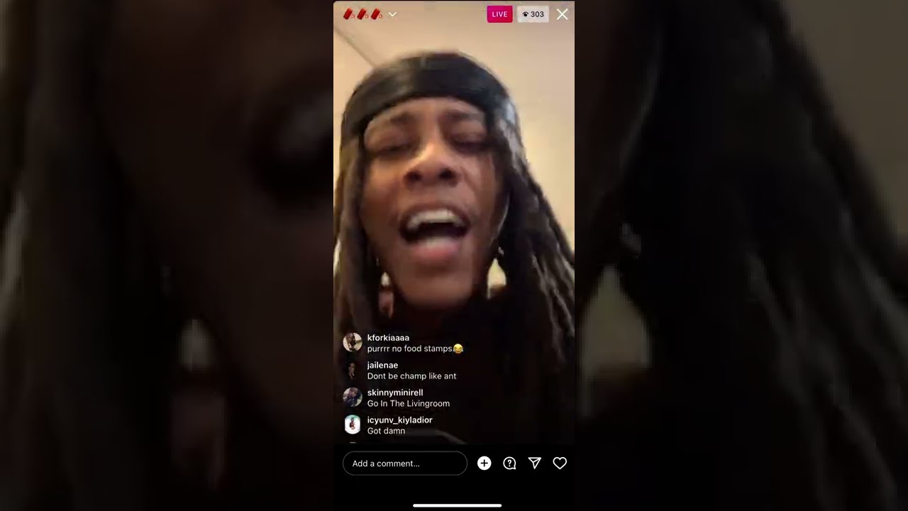 Lightshow claps back at ant glizzy trollers in his comments #holytrinityoutnow