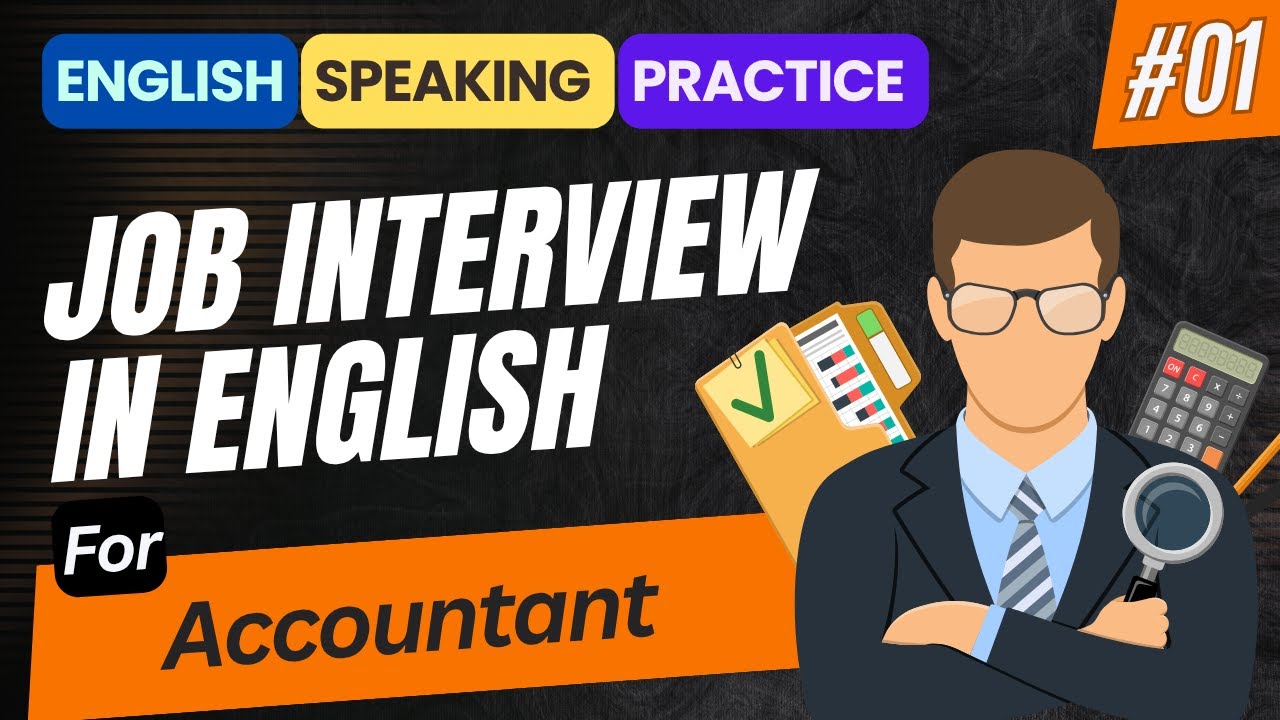 Job Interview Simulation for Accountants | English Conversations | Spoken English | B2 Level