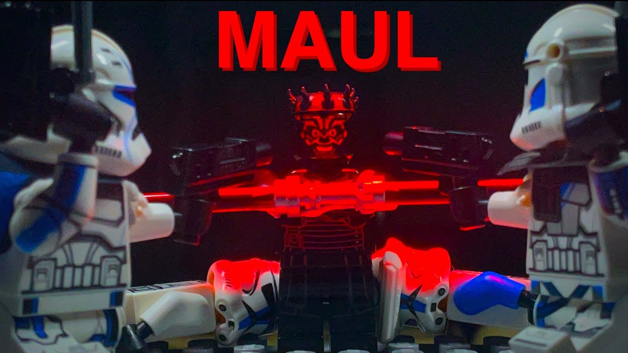 Darth Maul vs Clone Troopers | LEGO Star Wars Stop-Motion