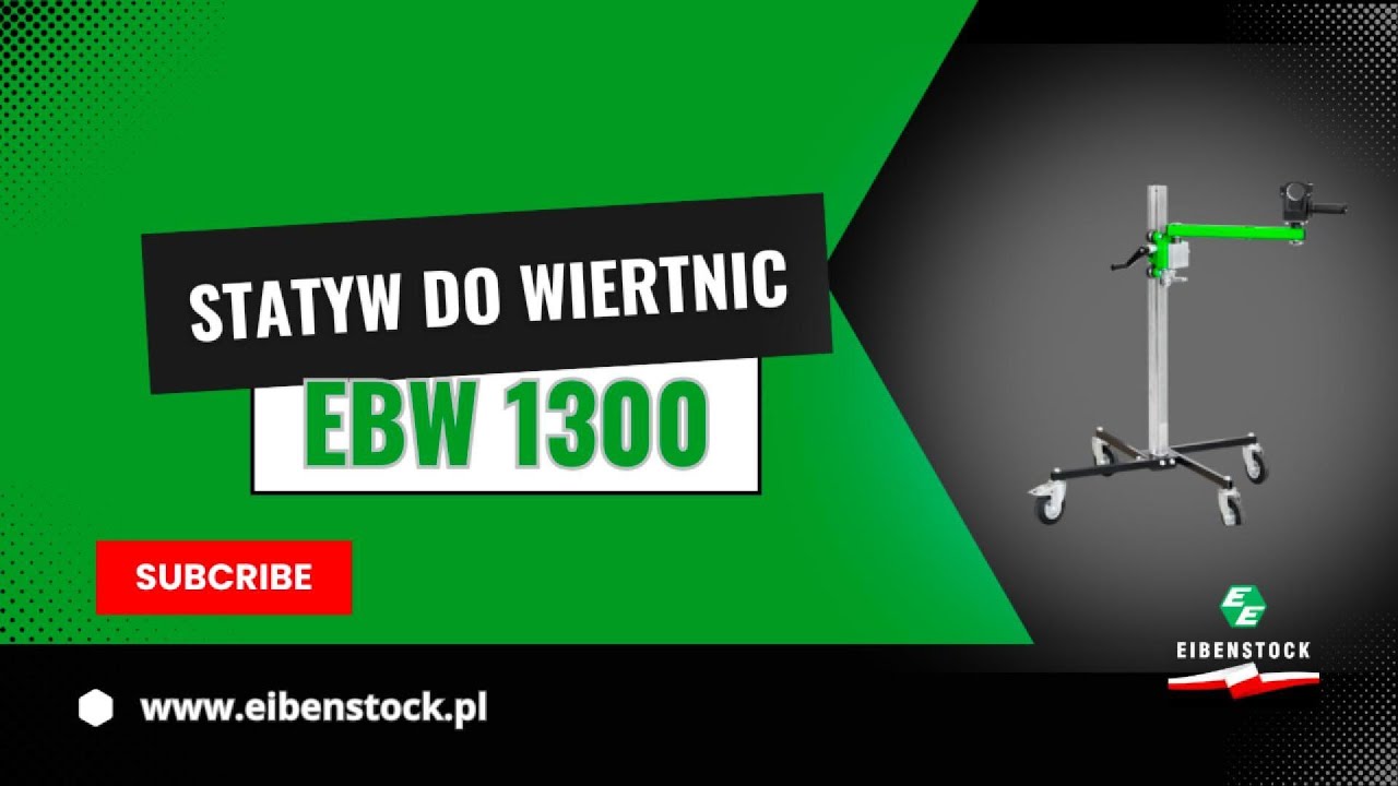 Statyw do wiertnic - EBW 1300 od Eibenstock: Wygodne i bezpieczne wiercenie!