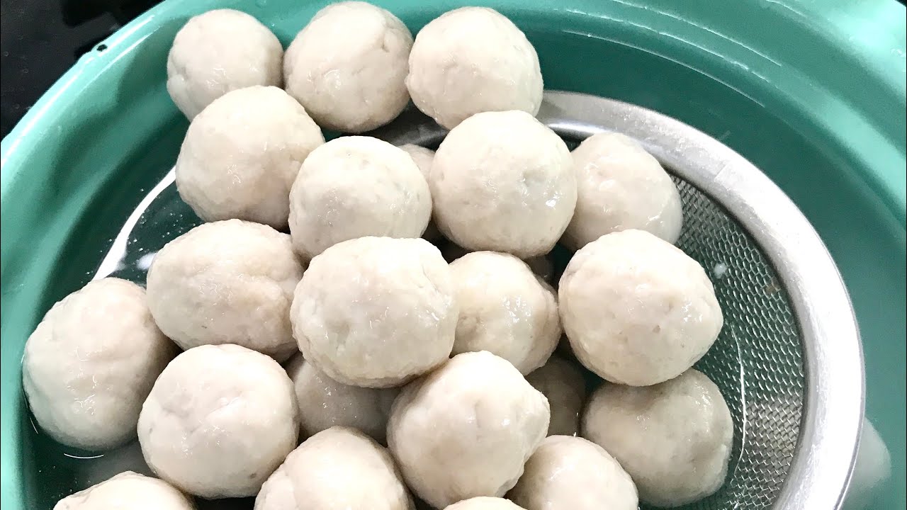 Bisa Bikin  Sendiri Bakso ikan  yang kenyal dan Enak !