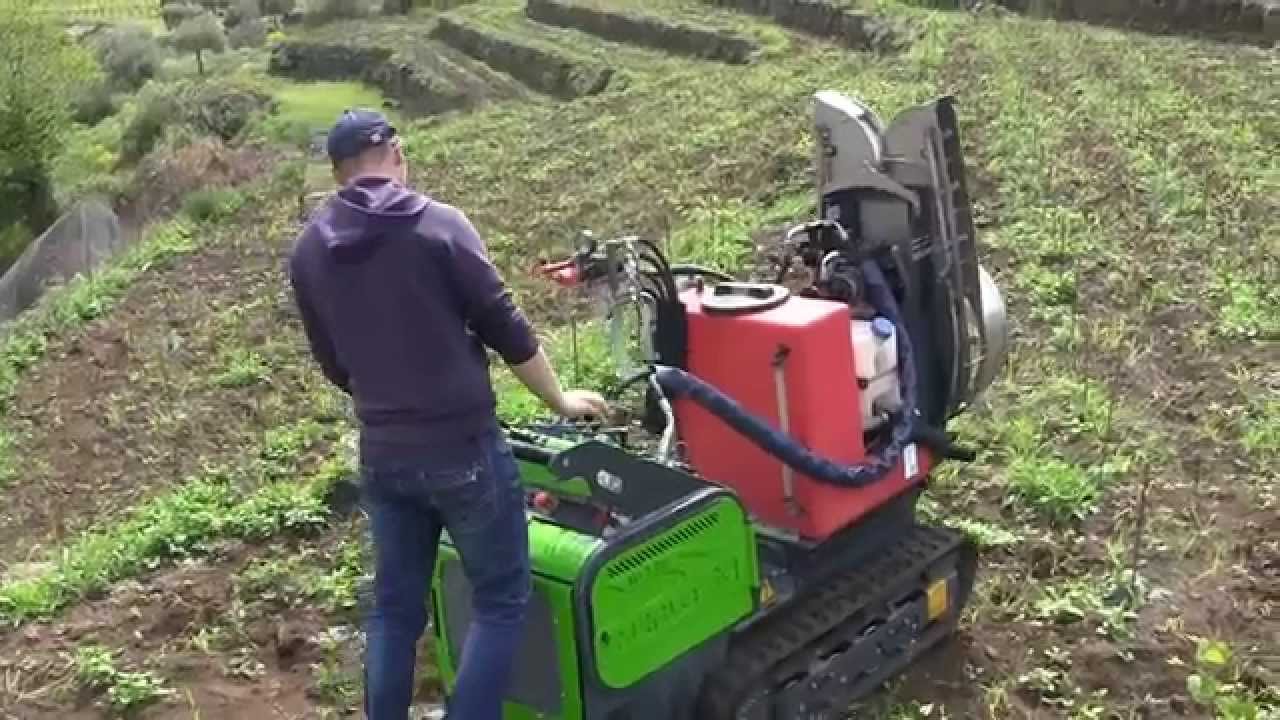 Prova in campo del nuovo cingolato polifunzionale Merlo 2014