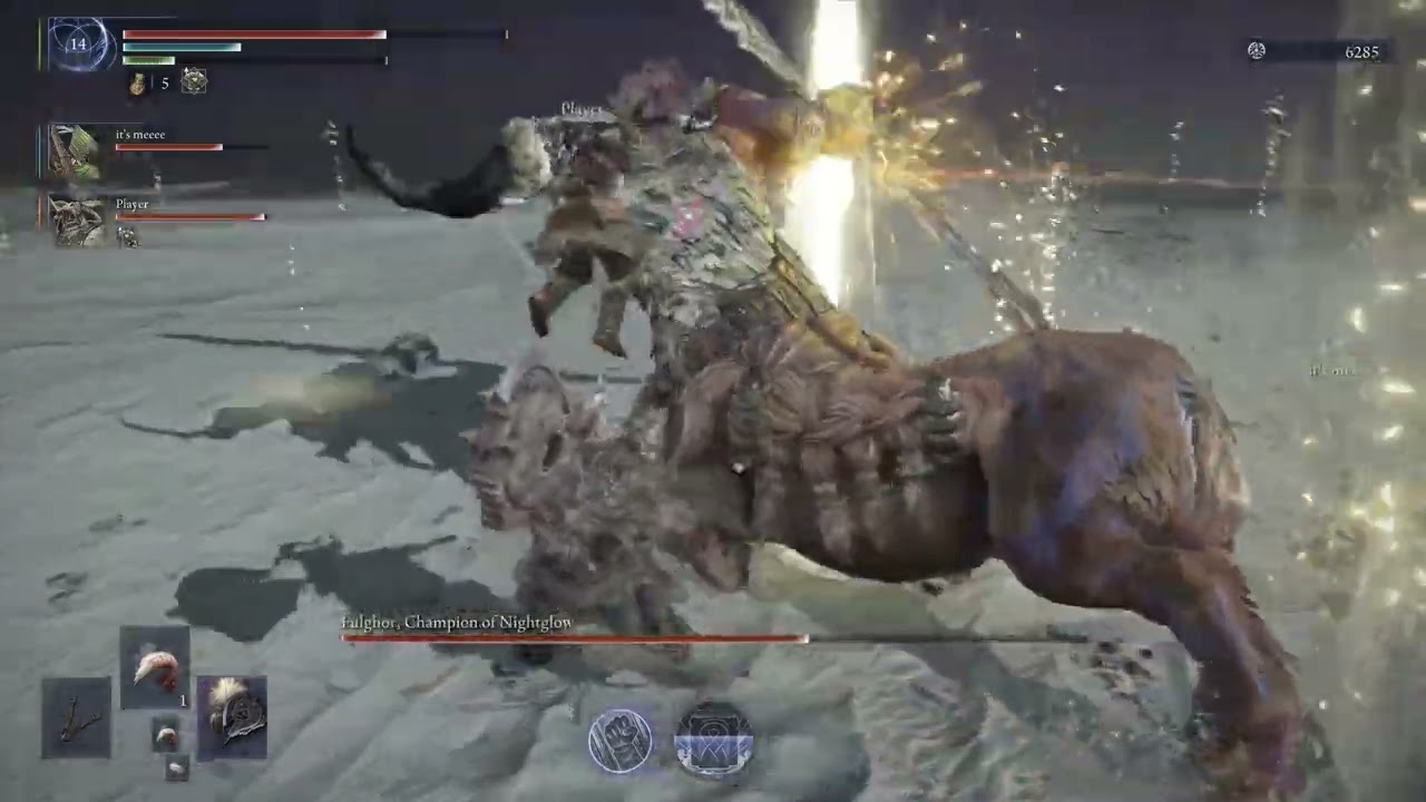 Fulghor (Darkdrift Knight) Boss Fight
