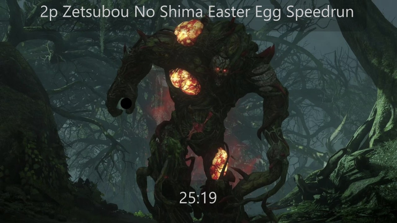 2p Zetsubou No Shima Easter Egg Speedrun in 25:19