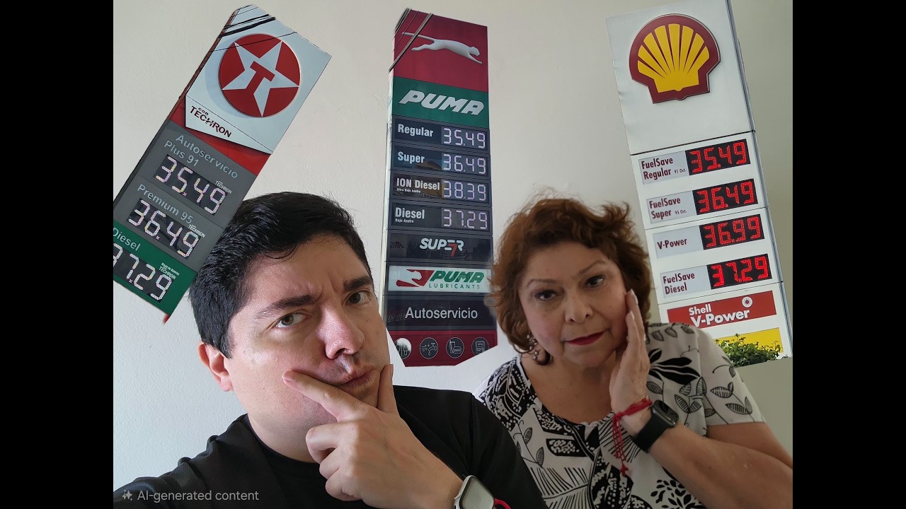 Porque tan cara la gasolina en Guatemala? Domingo Vidaliano en vivo