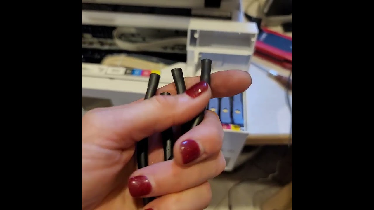 Easy quick way to remove ink from my Epson Ecotank for sublimation!