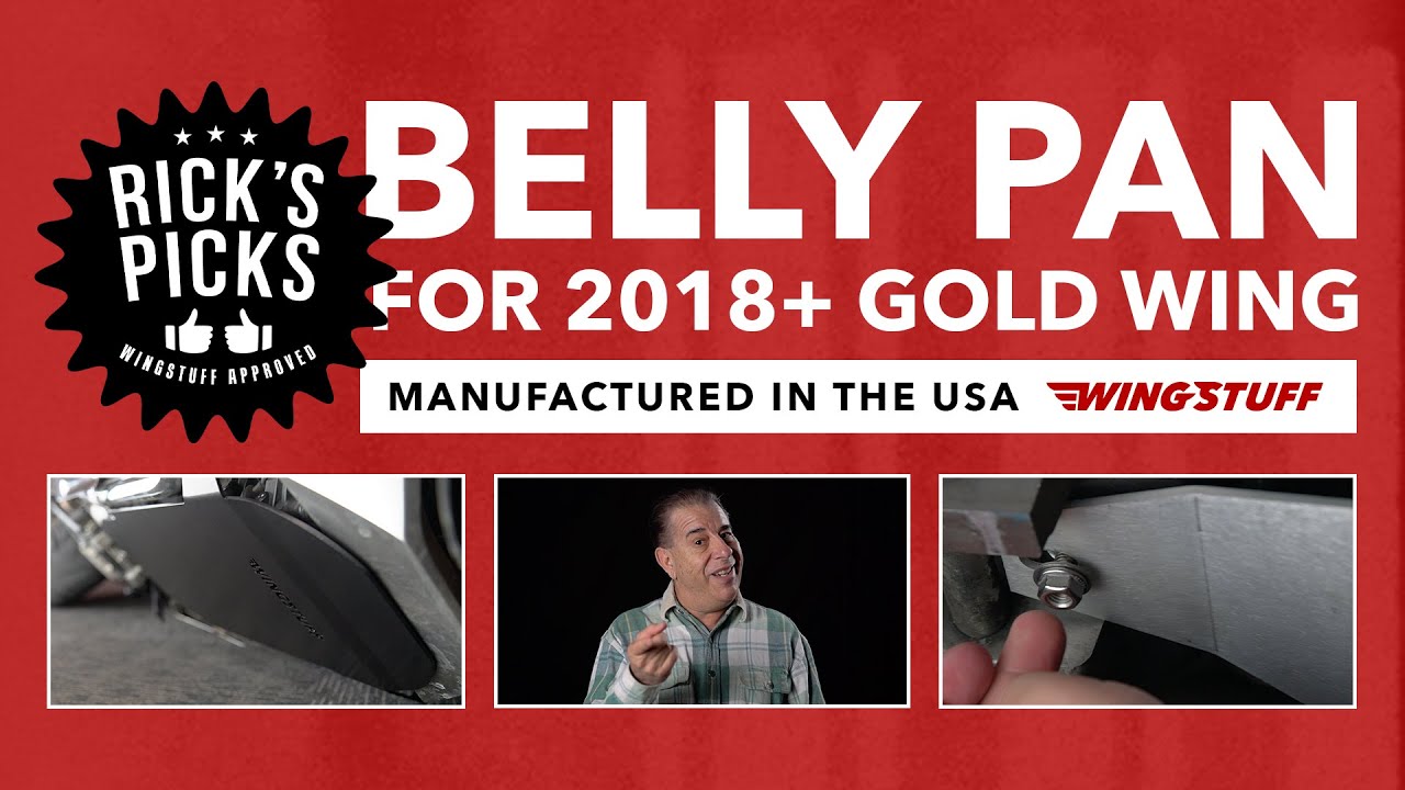 Rick's Picks - WingStuff Belly Pan for 2018+ Honda Gold Wing