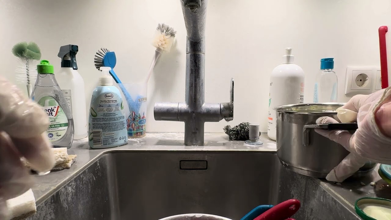 Therapeutic ASMR - Handwashing dishes - Ep. 63 - 1/2/2026