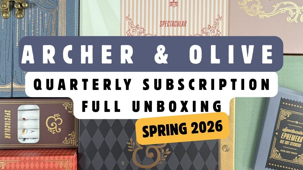 ПОЛНОЕ РАСКРЫТИЕ! Сезонная подписка на коробку Archer & Olive | Весна 2026