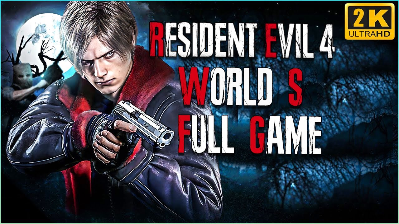 RESIDENT EVIL 4 - WORLD S Pro Difficulty Gameplay Walkthrough FULL GAME (2K 60FPS) No Commentary