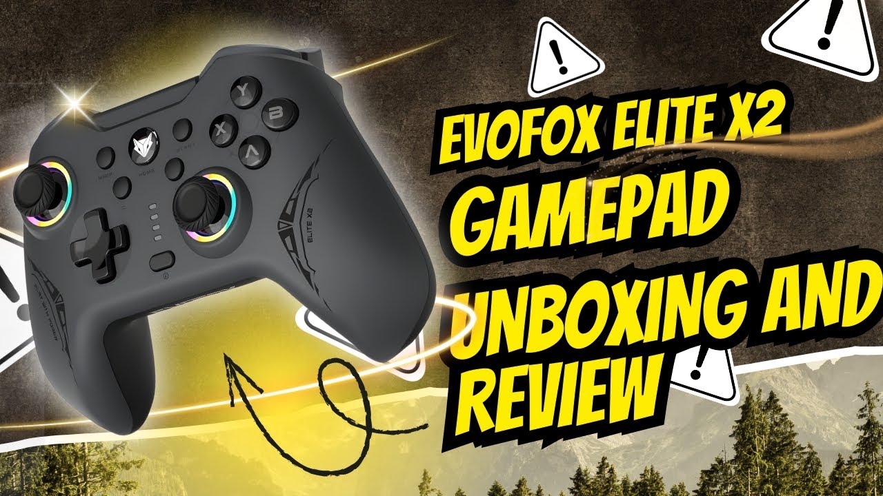 EVOFOX ELITE X2 GAMEPAD UNBOXING AND REVIEW!