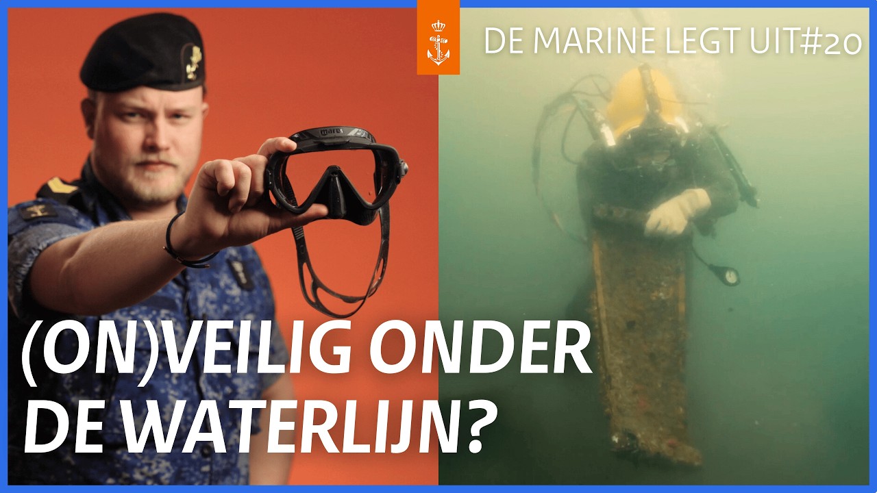 Wat doet de marine onder water? | DE MARINE LEGT UIT ⚓ #20