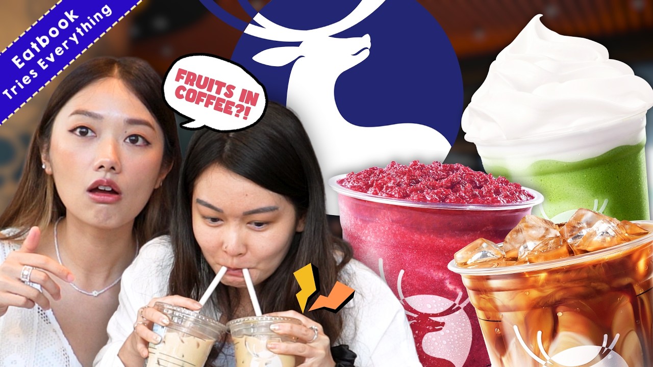We Tried All Your Favourite Drinks At LUCKIN! | Eatbook Tries Everything