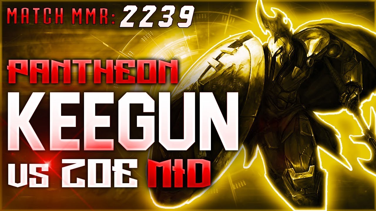 S8 | Keegun Pantheon vs Zoe MID | High Elo Ranked League of Legends