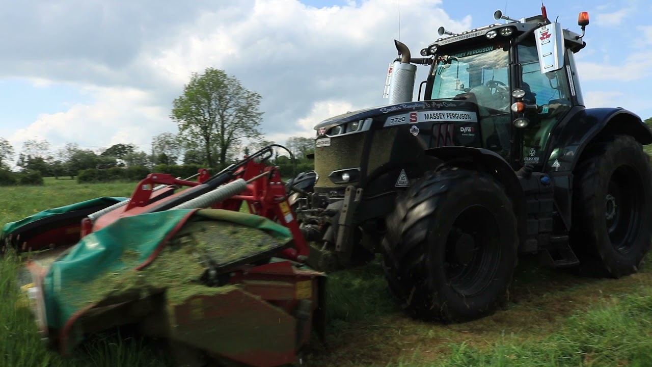 Mowing Grass With Smith Plastic And Farm Contracting 2021