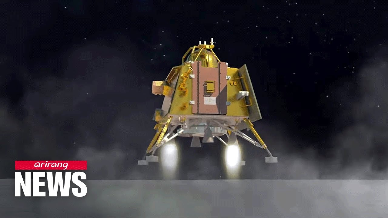 India becomes the fourth country ever to land a spacecraft on the moon