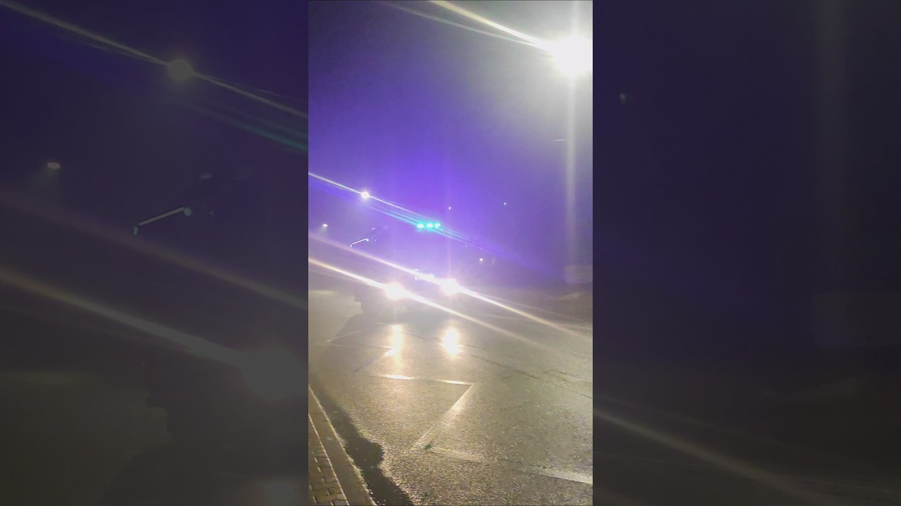 Przejazd alarmowy 531[K]22 JRG Sucha Beskidzka do pożaru sadzy w Kojszówce 