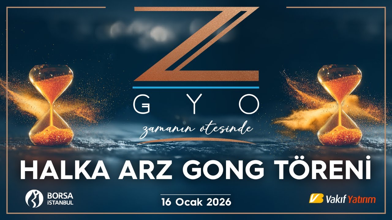 "Z GYO" Halka Arz Gong Töreni
