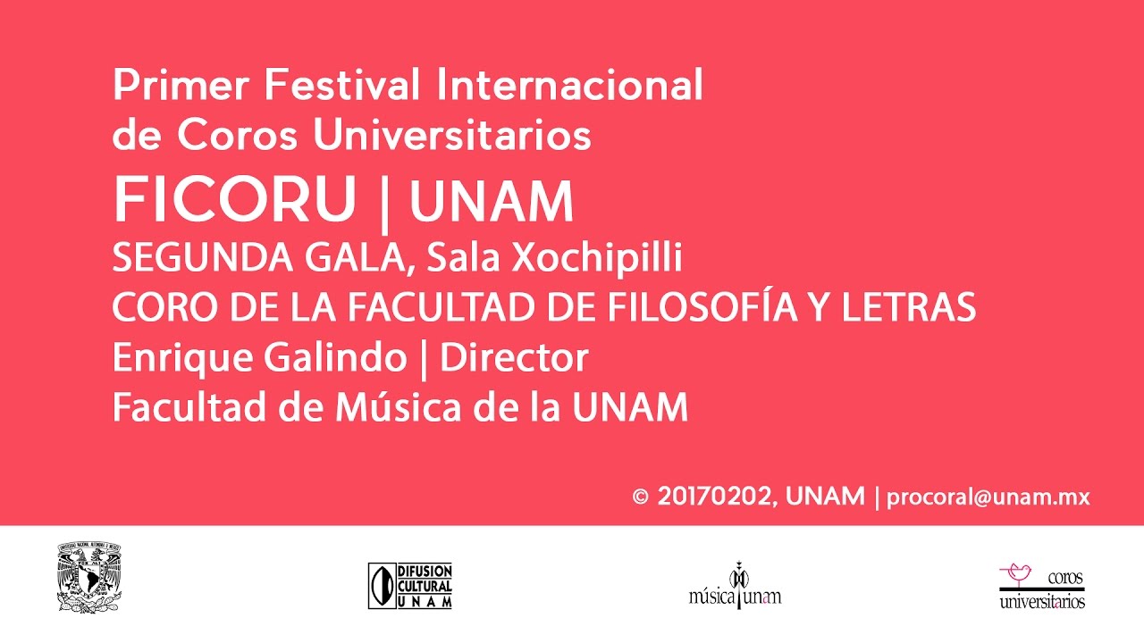 SEGUNDA GALA | FICORU UNAM | Filosofía y Letras