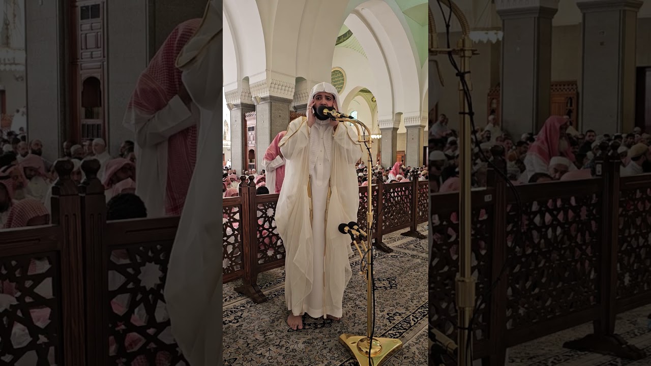 المؤذن/ أنس سحلول# يصدح أذان الجمعة الأول# 9 -11- 1445هـ# من رحاب مسجد قباء