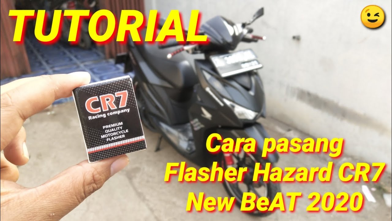 Tutorial Cara Pasang Flasher CR7 untuk HAZARD || how to install a flasher for hazard