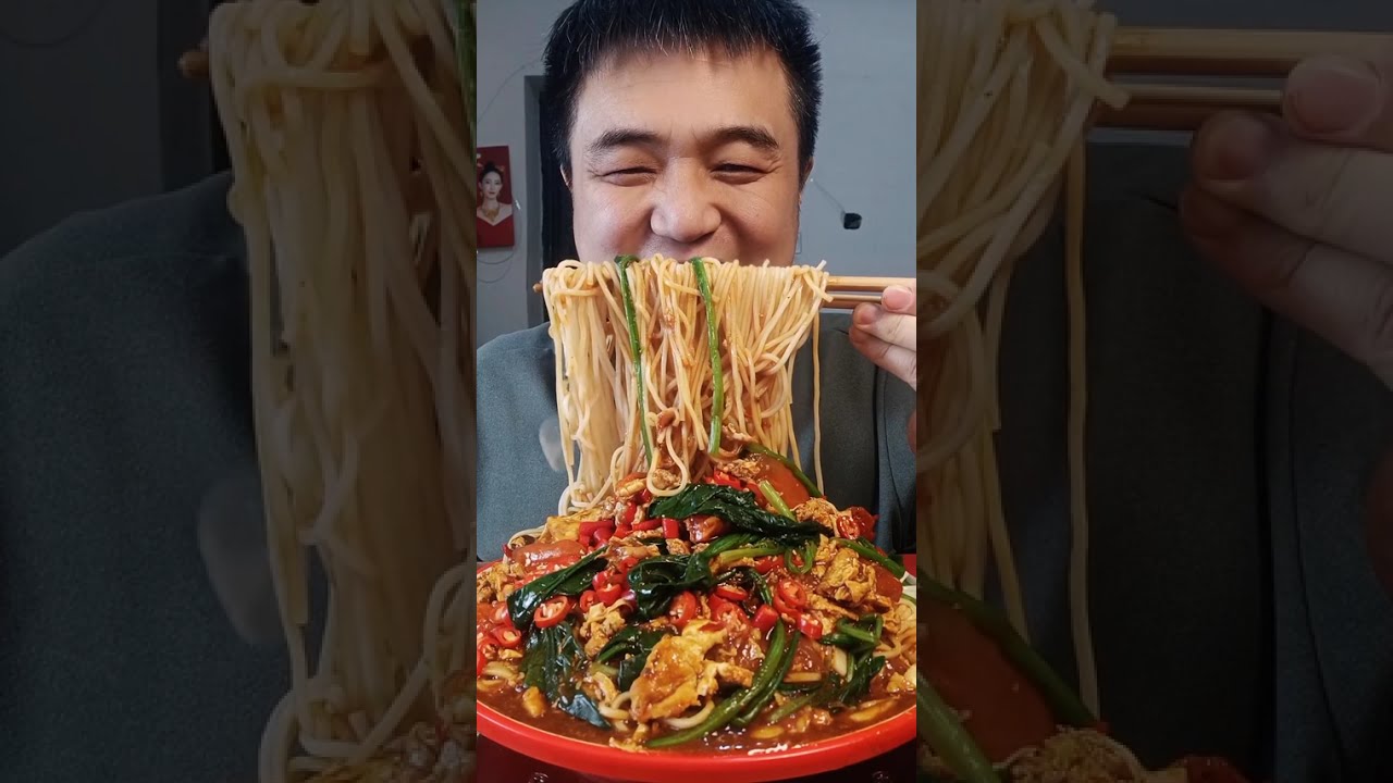 Today eat spicy noodle 