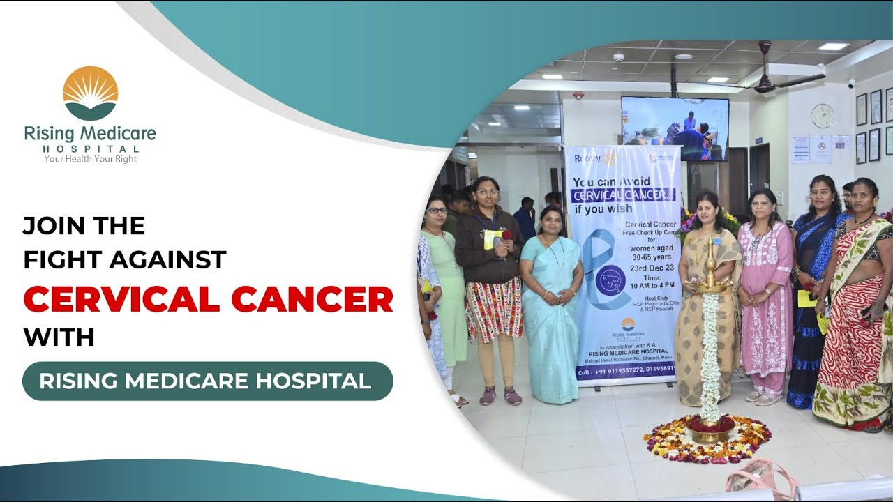 The Cervical Cancer check-up campaign soared! at Rising Medicare Hospital
