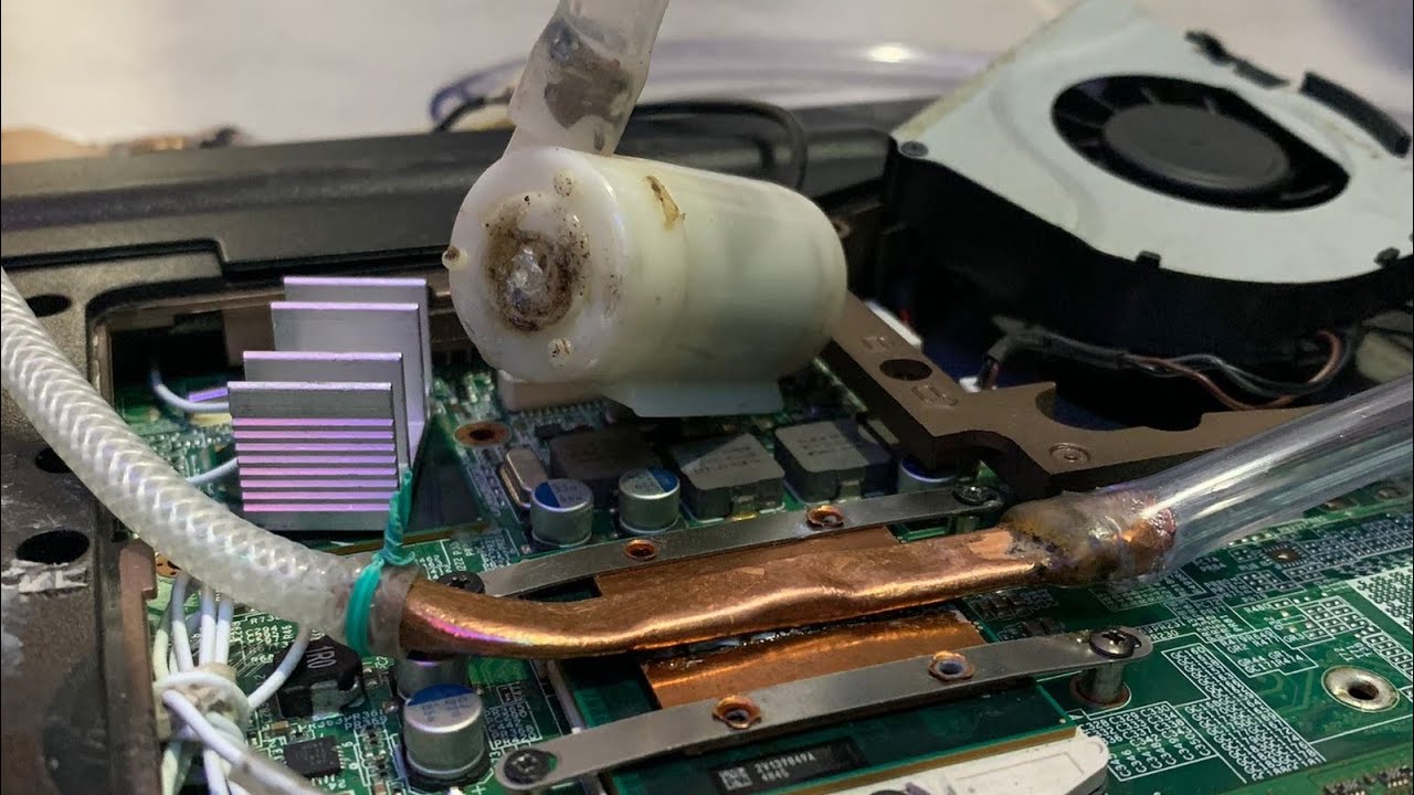 Fiz um WATER COOLER para NOTEBOOK