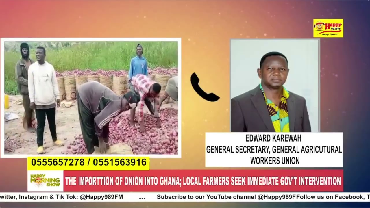 Agricutural sector is a major source of employment in Ghana - Edward Karewah, Former Gen. Sec- GAWU