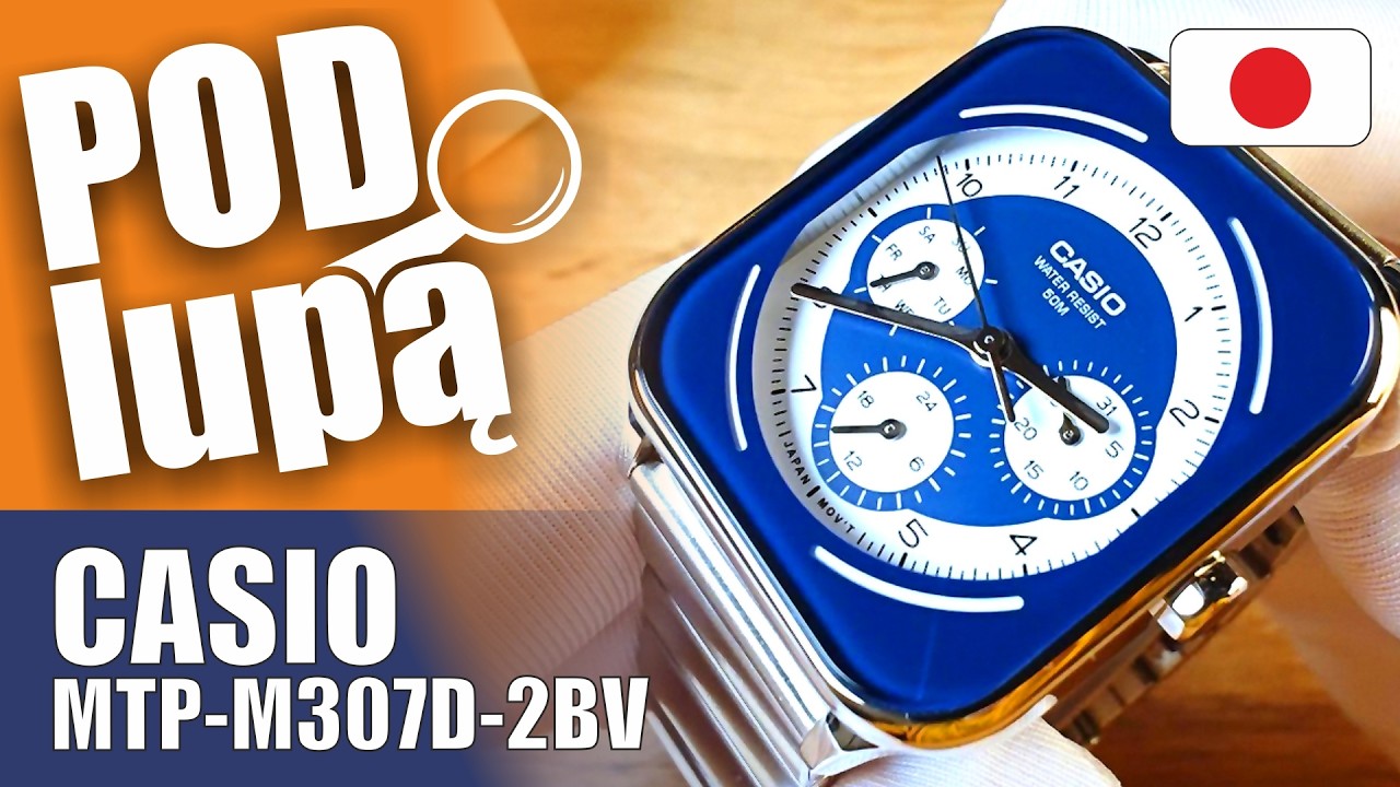 Casio MTP-M307D czyli Apple Watch w domu odc. 0063 Pod Lupą